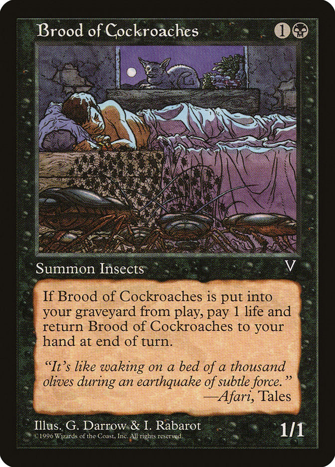 Brood of Cockroaches [Visions] | Total Play