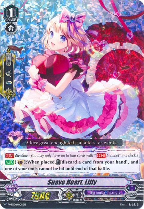 Suave Heart, Lilly (Parallel Foil) (V-TD08/008EN) [Schokolade Melody] | Total Play