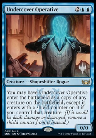 Undercover Operative (Promo Pack) [Streets of New Capenna Promos] | Total Play