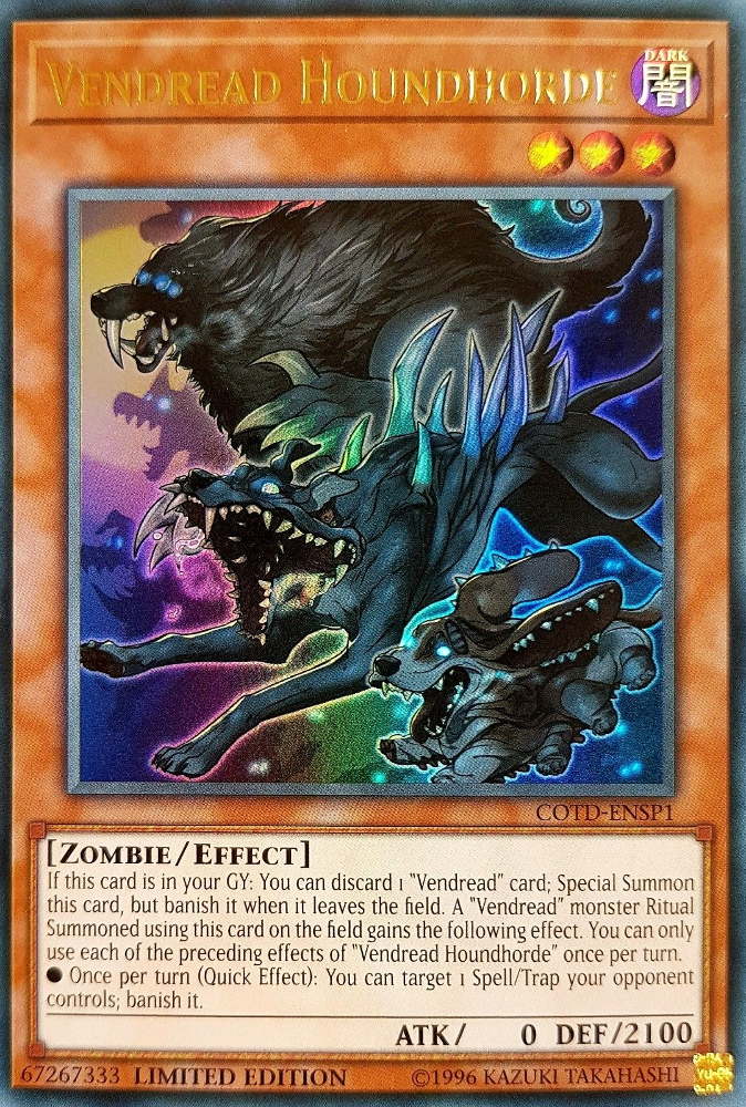 Vendread Houndhorde [COTD-ENSP1] Ultra Rare | Total Play