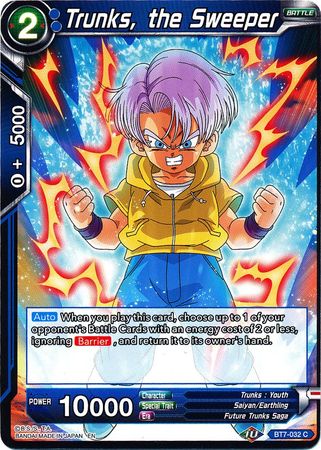 Trunks, the Sweeper (BT7-032) [Assault of the Saiyans] | Total Play