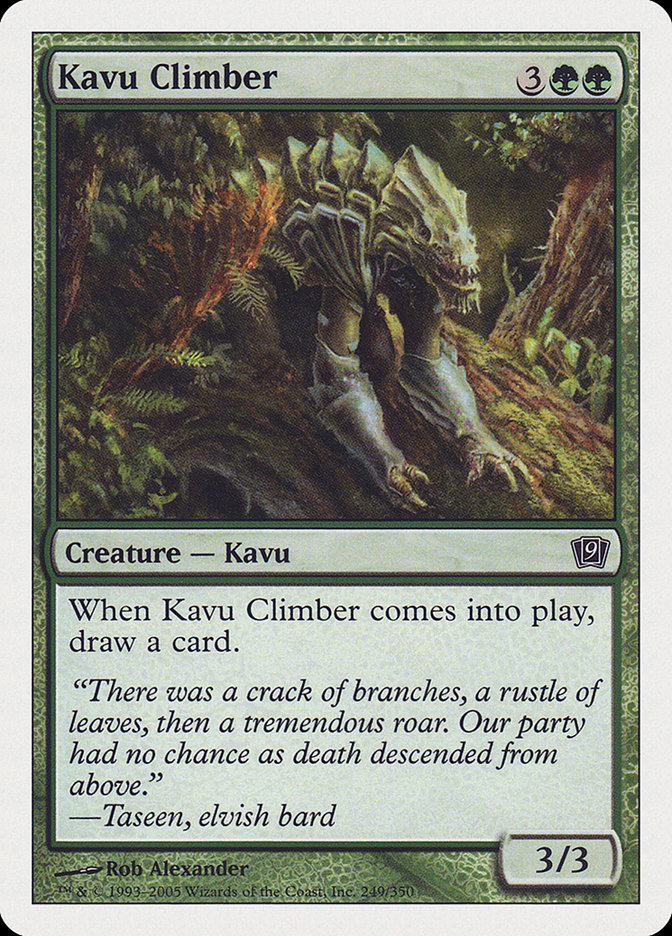 Kavu Climber [Ninth Edition] | Total Play