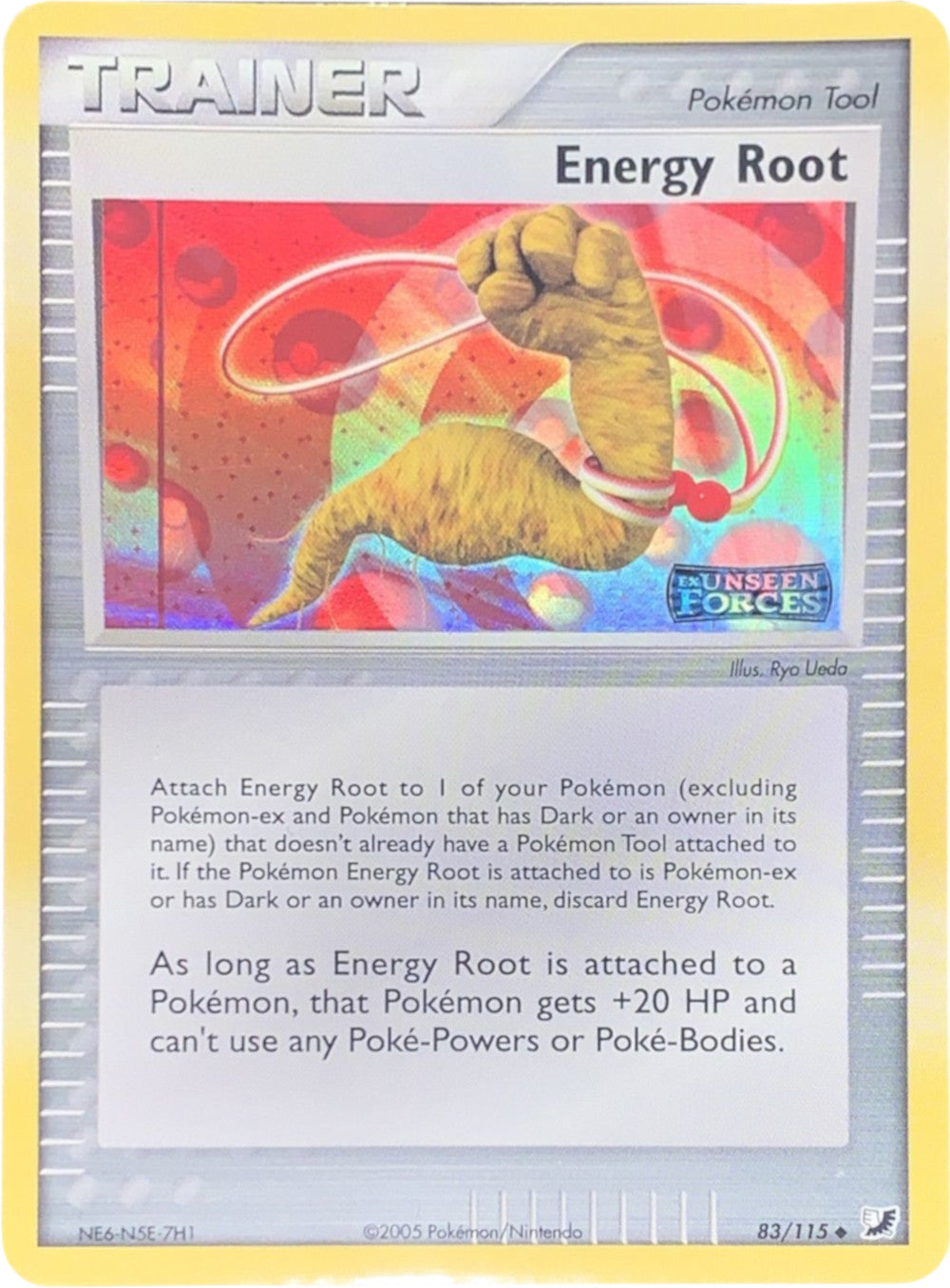 Energy Root (83/115) (Stamped) [EX: Unseen Forces] | Total Play
