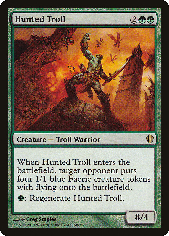 Hunted Troll [Commander 2013] | Total Play