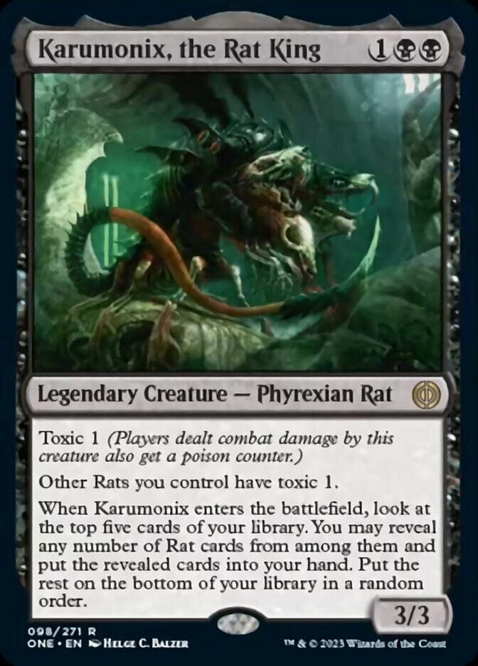 Karumonix, the Rat King [Phyrexia: All Will Be One] | Total Play