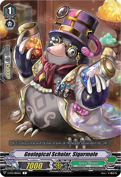 Geological Scholar, Sigurmole (V-BT11/084EN) [Storm of the Blue Cavalry] | Total Play