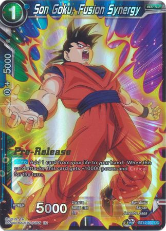 Son Goku, Fusion Synergy (BT12-032) [Vicious Rejuvenation Prerelease Promos] | Total Play