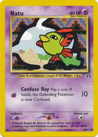 Natu (59/75) [Neo Discovery Unlimited] | Total Play