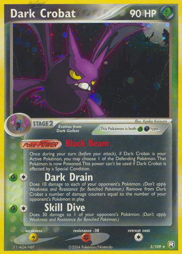 Dark Crobat (3/109) [EX: Team Rocket Returns] | Total Play