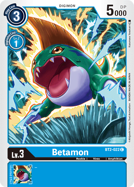 Betamon [BT2-022] [Release Special Booster Ver.1.5] | Total Play