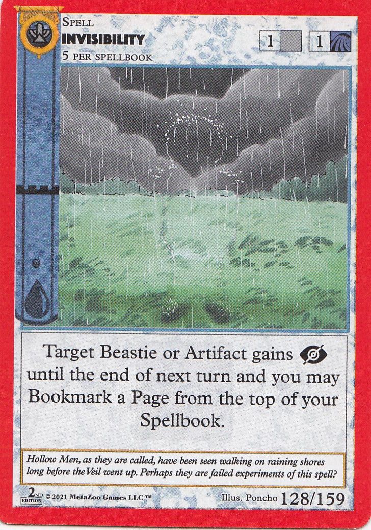 Invisibility [Cryptid Nation: Second Edition] | Total Play