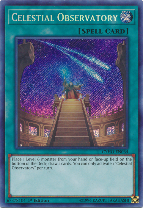 Celestial Observatory [CYHO-EN064] Secret Rare | Total Play