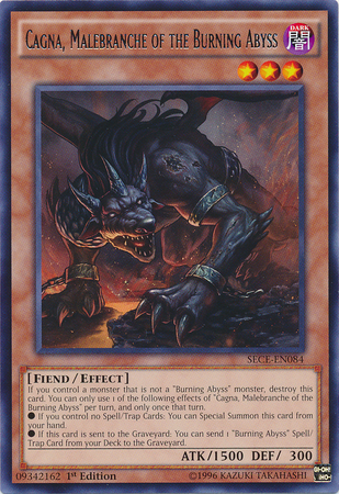 Cagna, Malebranche of the Burning Abyss [SECE-EN084] Rare | Total Play