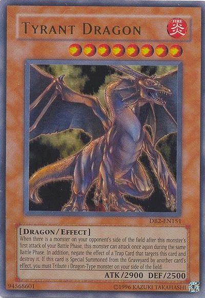 Tyrant Dragon [DB2-EN151] Ultra Rare | Total Play