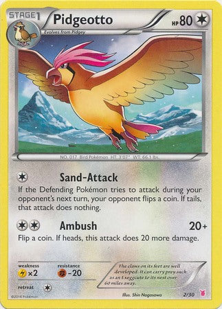 Pidgeotto (2/30) [XY: Trainer Kit 1 - Wigglytuff] | Total Play
