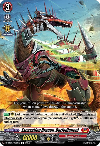 Excavation Dragon, Bariodigneel (D-BT05/056EN) [Triumphant Return of the Brave Heroes] | Total Play