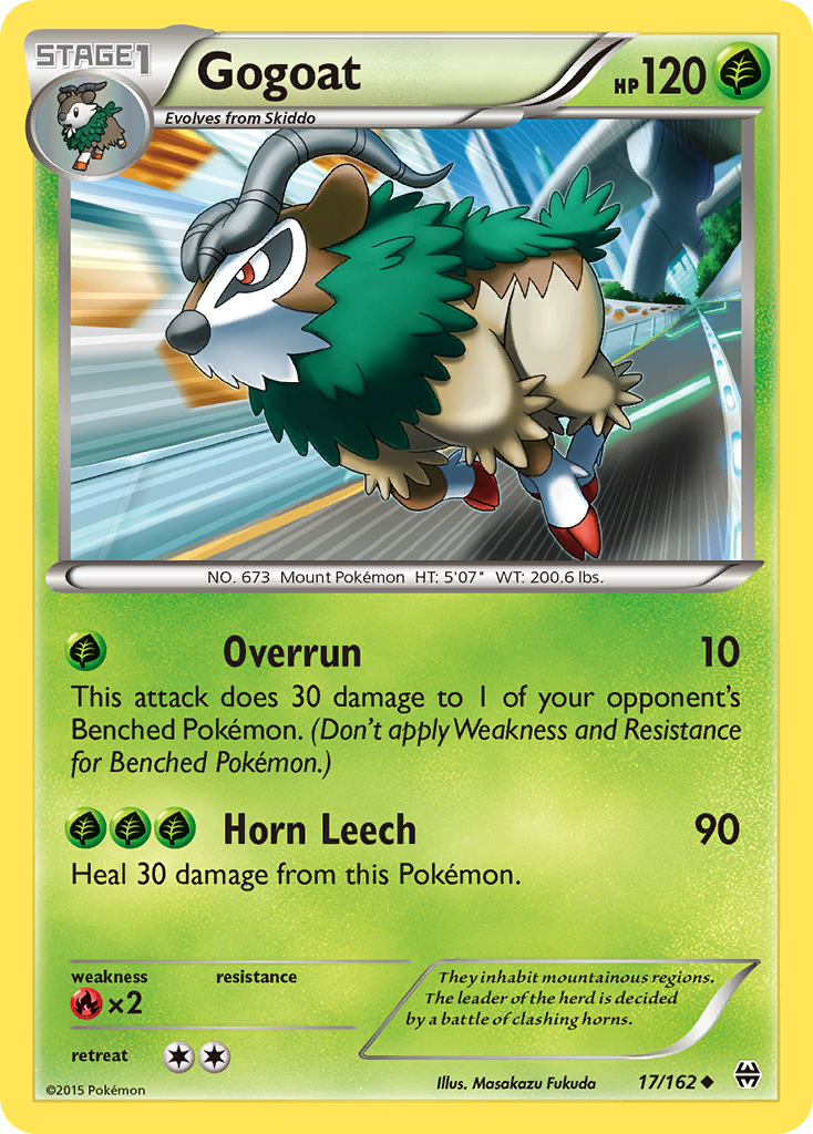 Gogoat (17/162) [XY: BREAKthrough] | Total Play