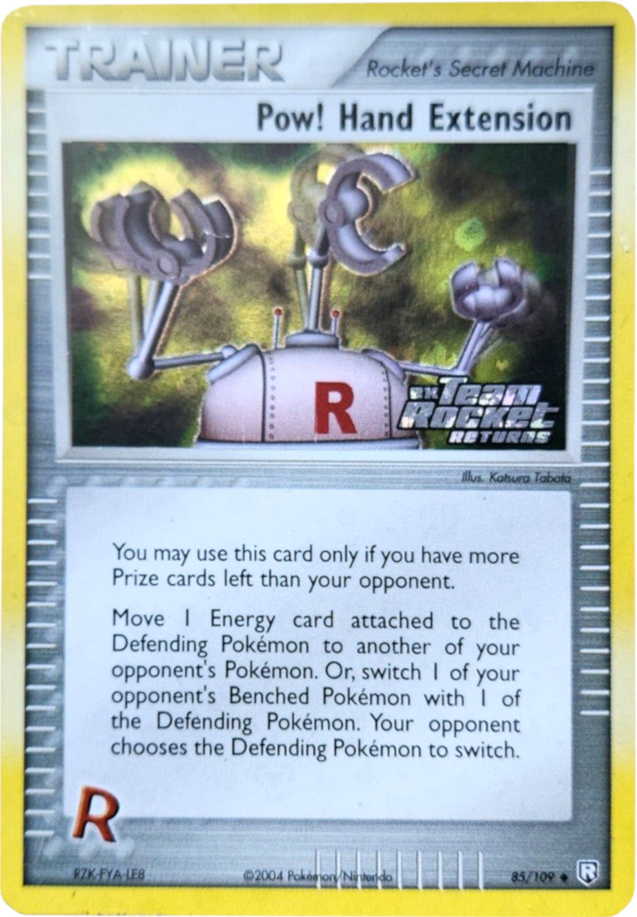 Pow! Hand Extension (85/109) (Stamped) [EX: Team Rocket Returns] | Total Play