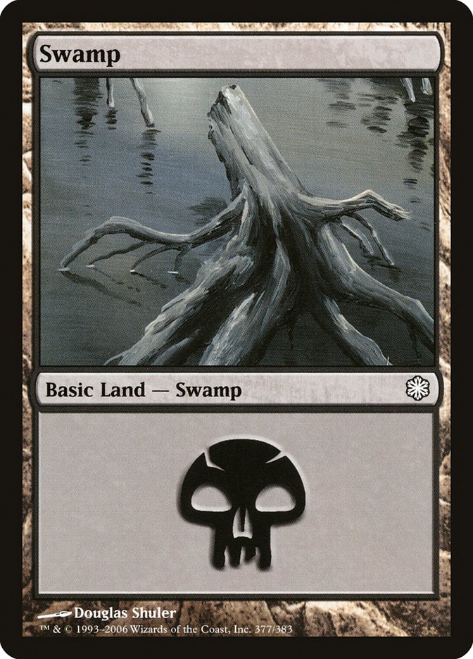 Swamp (377) [Coldsnap Theme Decks] | Total Play