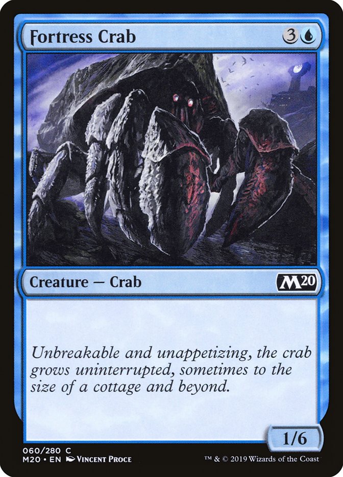 Fortress Crab [Core Set 2020] | Total Play
