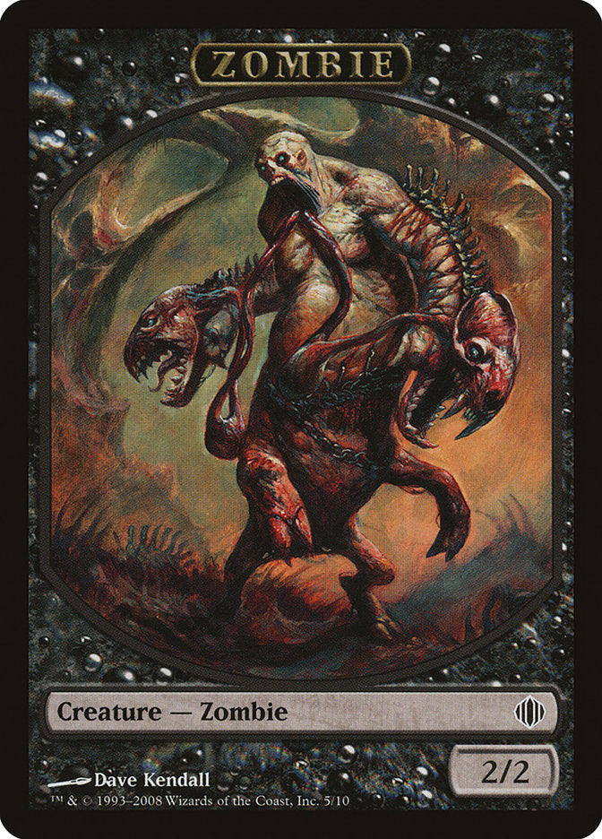 Zombie Token [Shards of Alara Tokens] | Total Play