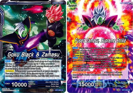 Goku Black & Zamasu // Fused Zamasu, Supreme Strike (BT7-026) [Assault of the Saiyans] | Total Play
