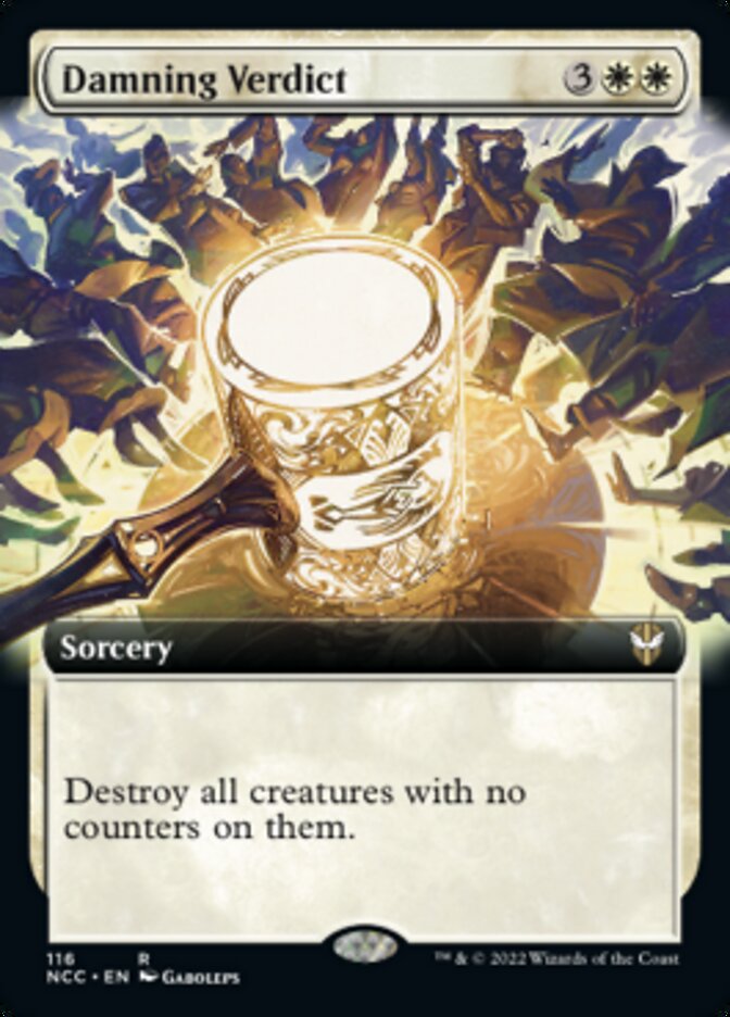 Damning Verdict (Extended Art) [Streets of New Capenna Commander] | Total Play