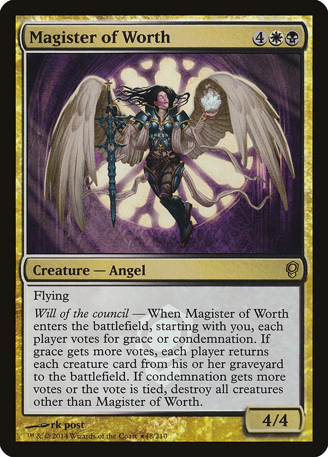 Magister of Worth (Launch) [Conspiracy Promos] | Total Play