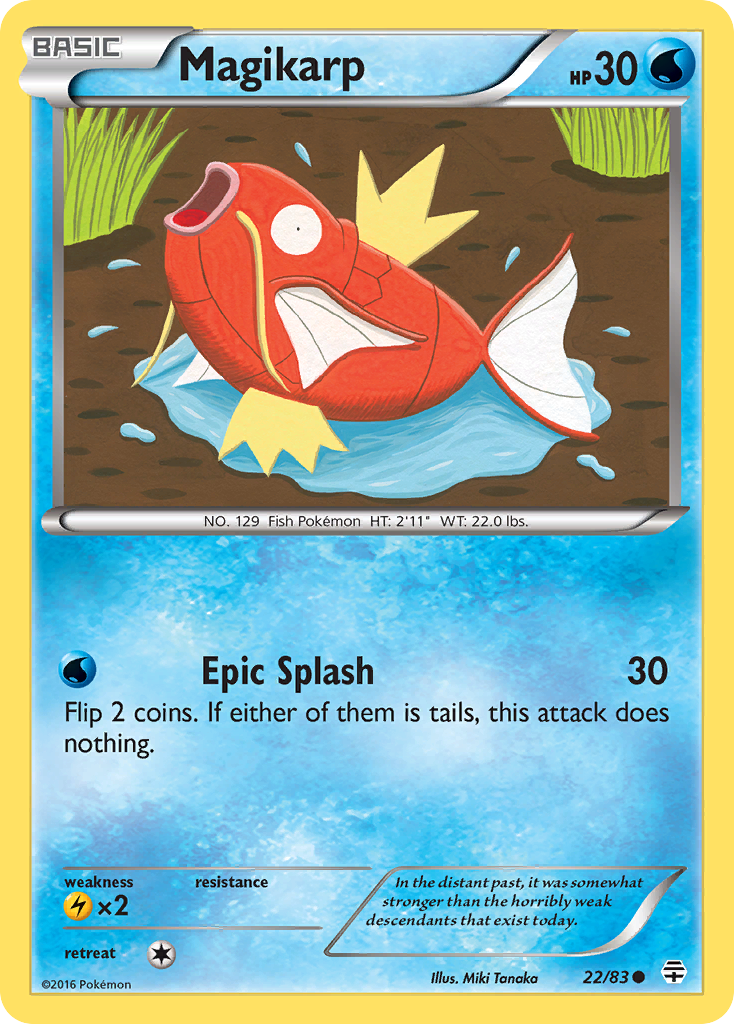 Magikarp (22/83) [XY: Generations] | Total Play