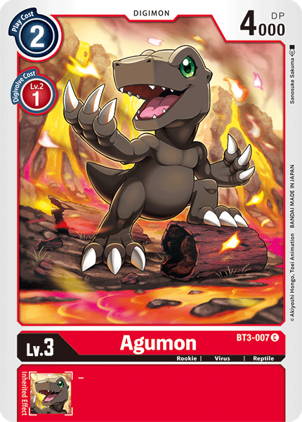 Agumon [BT3-007] [Release Special Booster Ver.1.5] | Total Play