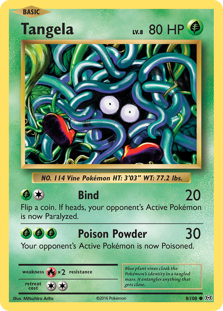 Tangela (8/108) [XY: Evolutions] | Total Play