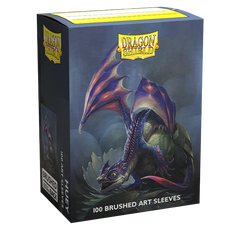 Dragon Shield: Standard 100ct Brushed Art Sleeves - Huey | Total Play