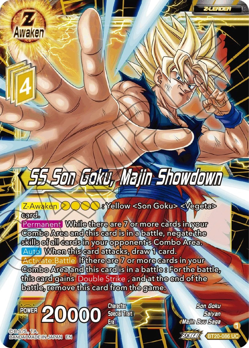 SS Son Goku, Majin Showdown (BT20-086) [Power Absorbed] | Total Play