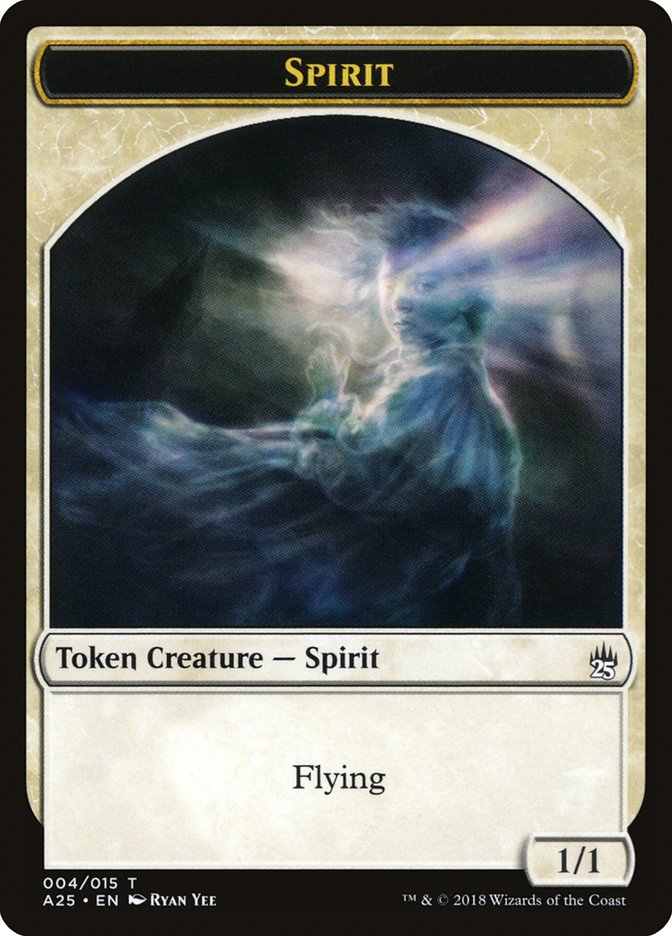 Spirit Token (004/015) [Masters 25 Tokens] | Total Play