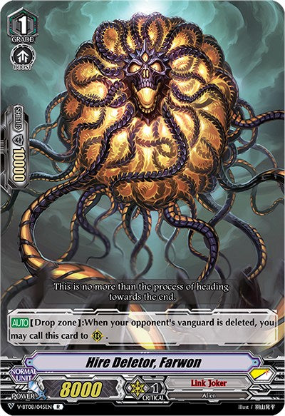 Hire Deletor, Farwon (V-BT08/045EN R) [Silverdust Blaze] | Total Play