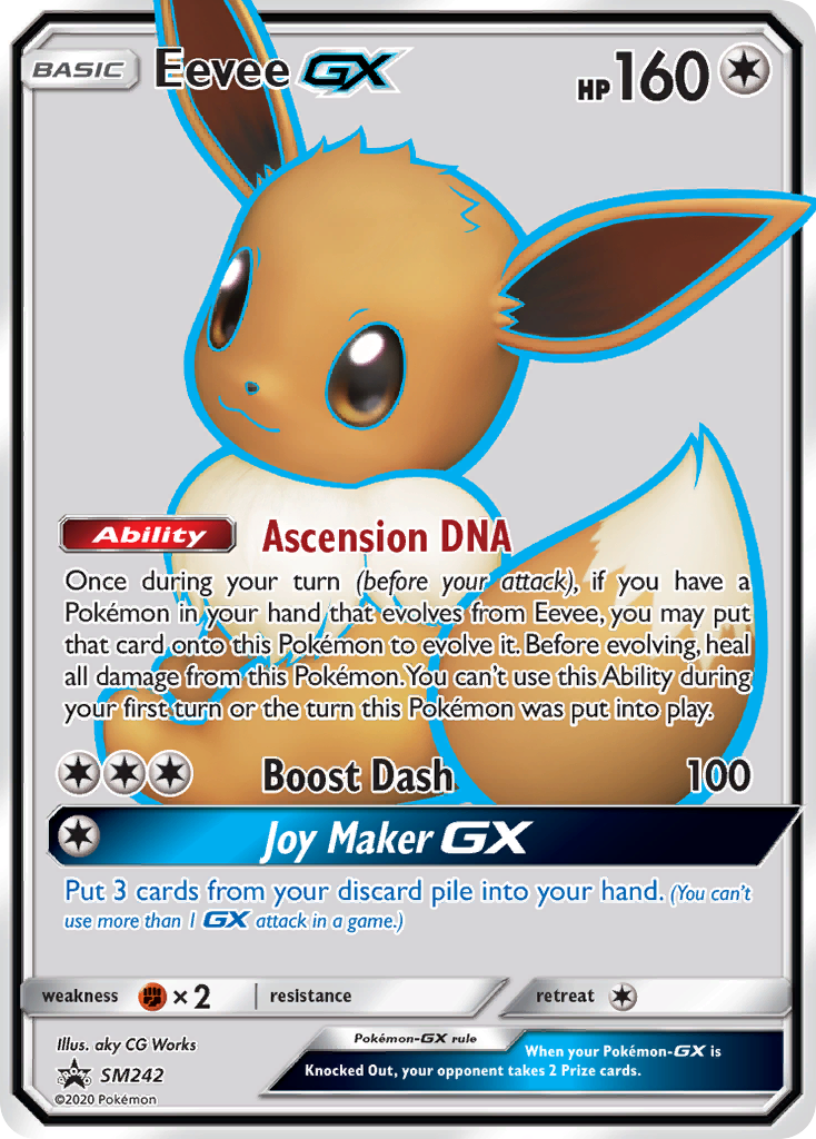 Eevee GX (SM242) [Sun & Moon: Black Star Promos] | Total Play