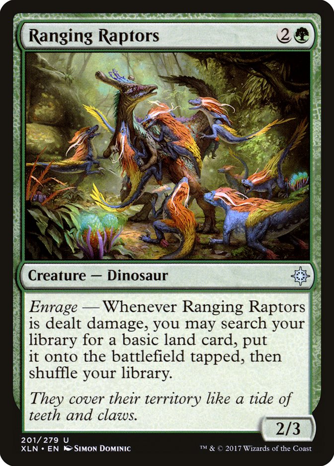 Ranging Raptors [Ixalan] | Total Play