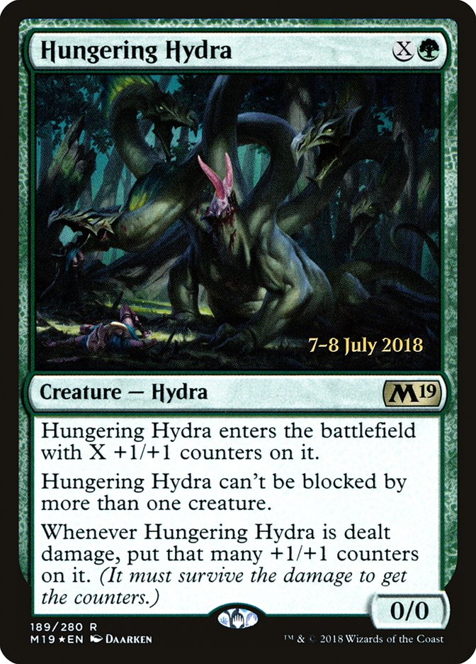Hungering Hydra [Core Set 2019 Prerelease Promos] | Total Play