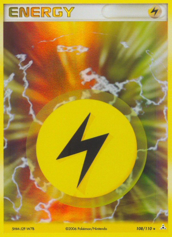 Lightning Energy (108/110) [EX: Holon Phantoms] | Total Play