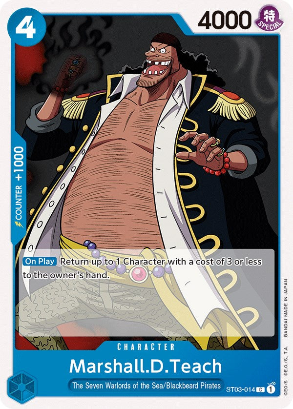 Marshall.D.Teach [Starter Deck: The Seven Warlords of The Sea] | Total Play