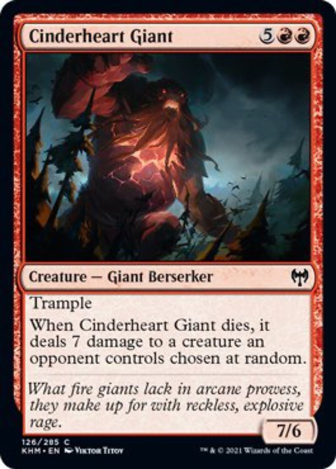 Cinderheart Giant [Kaldheim] | Total Play