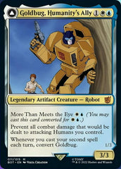 Goldbug, Humanity's Ally // Goldbug, Scrappy Scout [Transformers] | Total Play