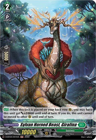 Sylvan Horned Beast, Girafina (D-BT04/H41EN) [Awakening of Chakrabarthi] | Total Play