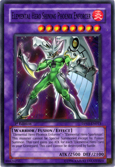 Elemental Hero Shining Phoenix Enforcer [DP05-EN013] Super Rare | Total Play