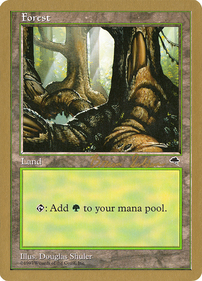 Forest (bs348) (Brian Selden) [World Championship Decks 1998] | Total Play