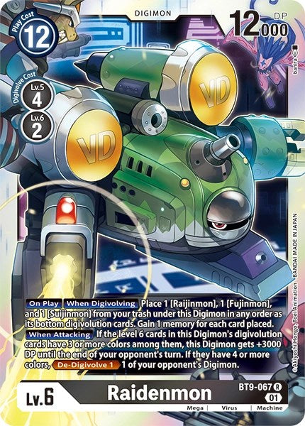 Raidenmon [BT9-067] [Revision Pack Cards] | Total Play