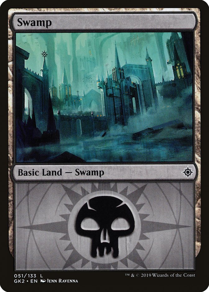 Swamp (51) [Ravnica Allegiance Guild Kit] | Total Play