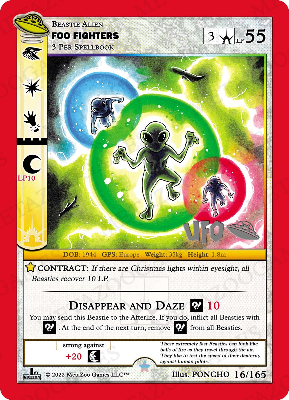 Foo Fighters [Cryptid Nation: UFO First Edition Spoiler Pack] | Total Play