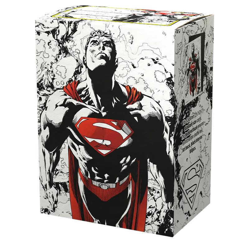 Dragon Shield: Standard 100ct Art Sleeves - Superman Core (Dual Matte) | Total Play