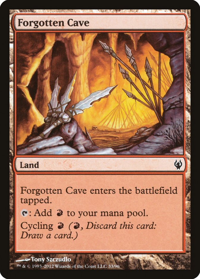 Forgotten Cave [Duel Decks: Izzet vs. Golgari] | Total Play